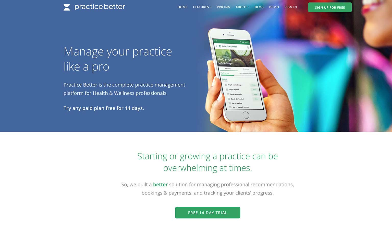 2,700万ドルの調達を発表した「Practice Better」（Image Credit：Practice Better）