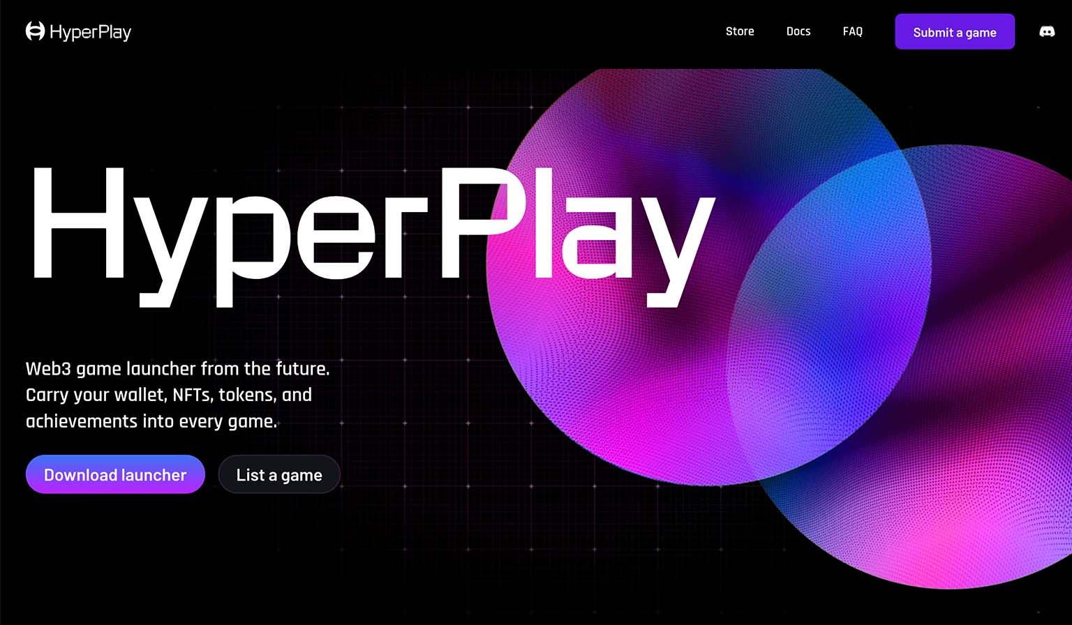 1,200万ドルの調達を発表した「HyperPlay」（Image Credit：HyperPlay）
