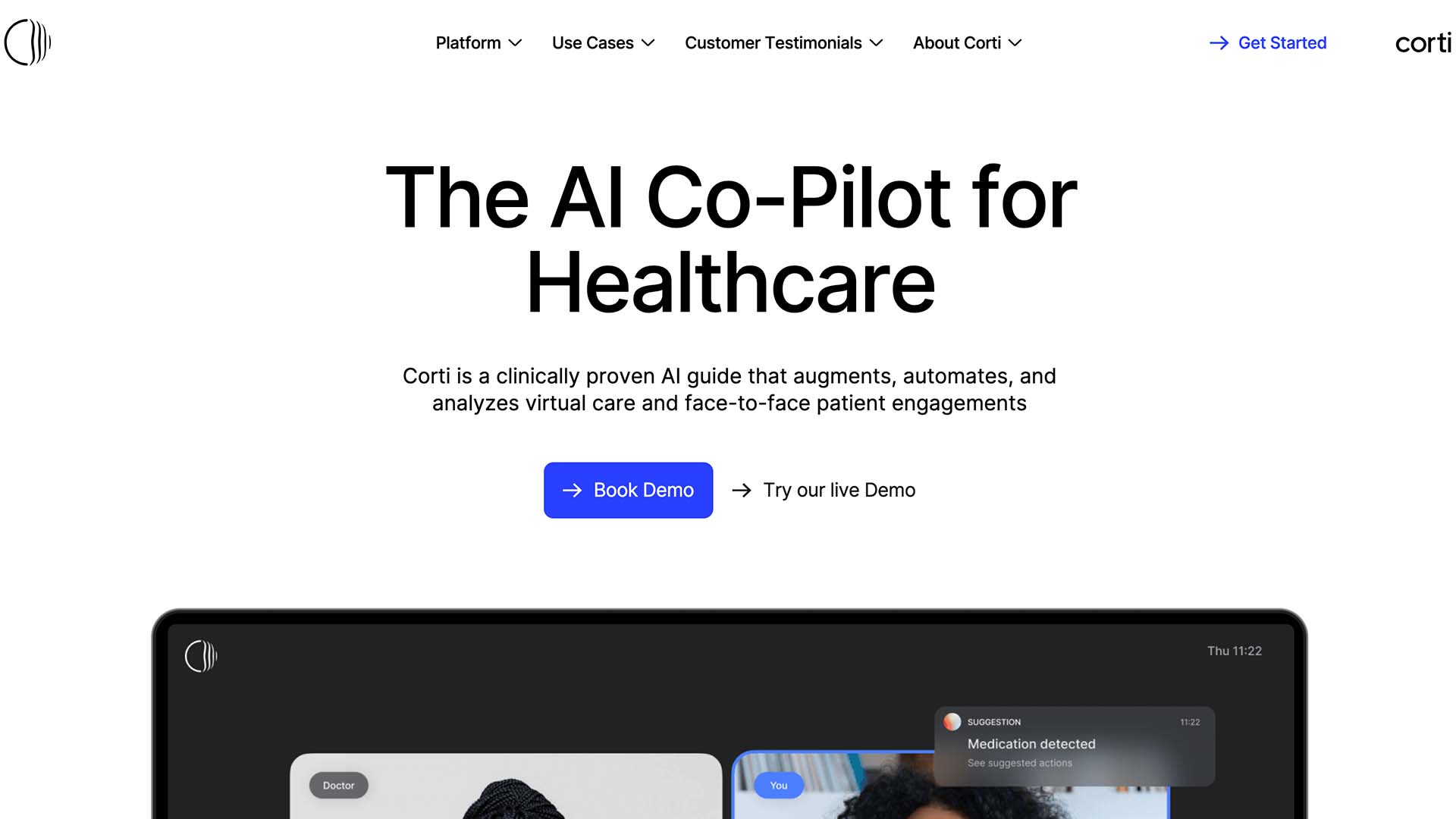 GB Tech Trend #099: オンライン医療にも「対話型AI」Cortiの可能性のカバー画像
